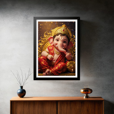 ArtRecall Lord Ganesh photo frame Religious Frame