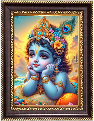 HitechMart Sri Matangi DeviPhotoframe 12.7x14.7 inches - Religious Desk And Wall Art Religious Frame
