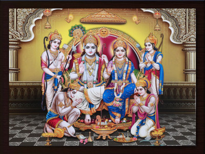 Darsh Craft Ram Darbar Religious Frame