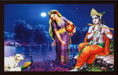 Darsh Craft Radha Krishna Religious Frame