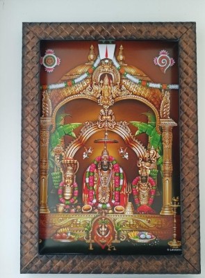 VGS MARKETINGS Sri Veera Venkata Sathyanarayana Swamy Vari Annavaram Satya narayana Swamy Religious Frame