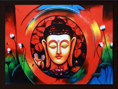 Darsh Craft Lord Buddha Religious Frame