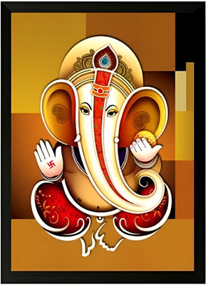 Kulthia Creation Lord Ganesha Religious Frame