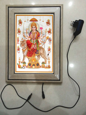 ANSHUL INTERNET , SHERAWALI MATA , LED Religious Frame