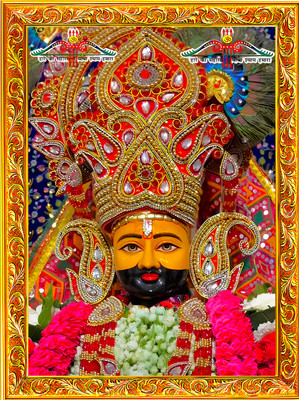 Shree Shyam Creations KHATU SHYAM JI Religious Frame