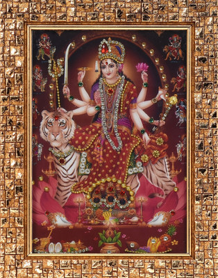 Strotam Goddess Nav Durga Religious Frame