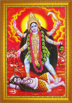 VJ ENTERPRISES KAALI MATA Religious Frame