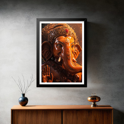 ArtRecall Lord Ganesh photo frame Religious Frame