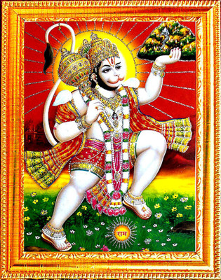 SUNINOW Hanuman photo frame Religious Frame