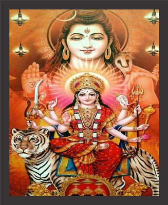 Darsh Craft Durga Mata Religious Frame