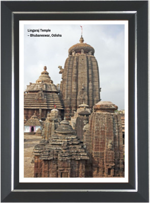 HitechMart Lingraj Temple Photo Religious Frame