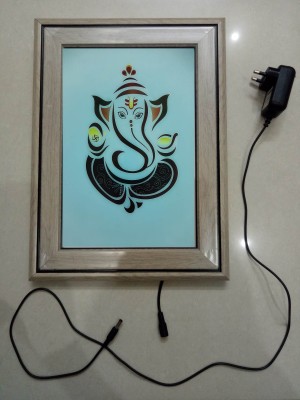 anshul internet point , GANESH JI , LED Religious Frame