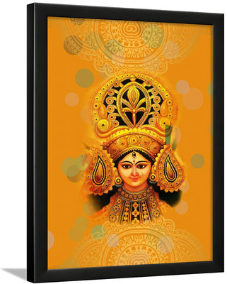 Designhunar Durga Mata Religious Frame