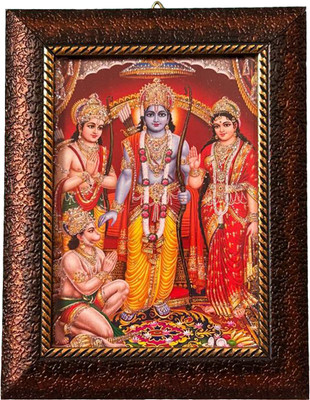 ADEQUATe Lord Shri RAM darbar Sita maa Religious Frame