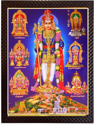 FRAMTASTIC LORD MURUGAN Religious Frame