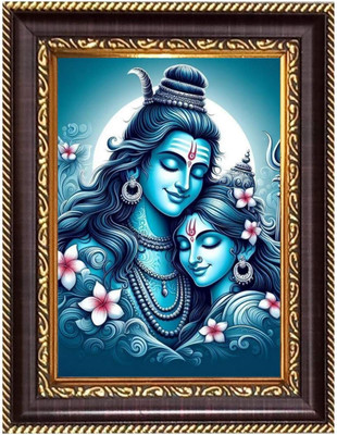 HitechMart Sri KrishnaPhotoframe 14.7x16.7 inches - Religious Desk And Wall Art Religious Frame