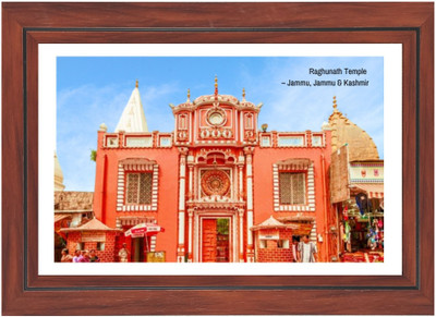 HitechMart Raghunath Temple Photo Religious Frame