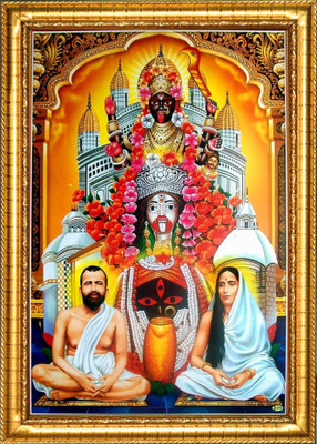 NLINKPRINTS KALI MATA RAMAKRISHNA SARADA Religious Frame Religious Frame