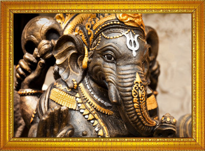 FRIZZY ARTS Ganesh ji Religious Frame