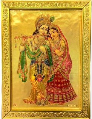 Kapoor creations radha krishna Religious Frame