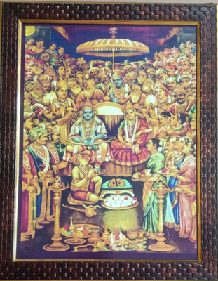 Taani creations PVT LTD RAM Religious Frame