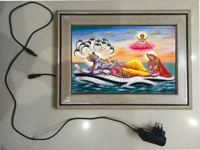 anshul internet point VISHNU NARAYAN JI Religious Frame