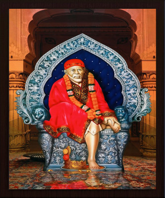 Darsh Craft Sai Baba Religious Frame