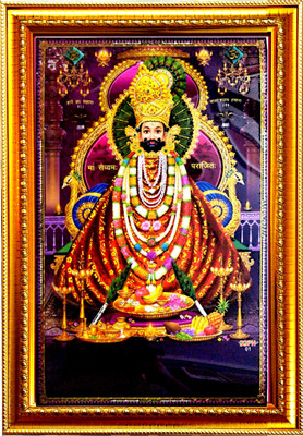 SUNINOW Shyam Baba photo frame Religious Frame