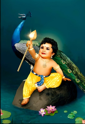 SL GIFTS Lord Murugan photo frame A4 9x12 size wood wall photo frame Religious Frame