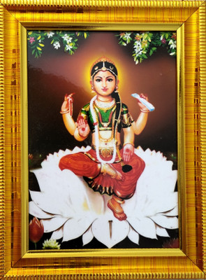 VJ ENTERPRISES Bala Tripura Sundari Mata Religious Frame