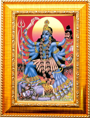 SENSY ARC CRAFT DURGA MAA Religious Frame