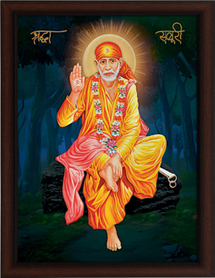 Masstone Sai Baba Shirdi Religious Frame