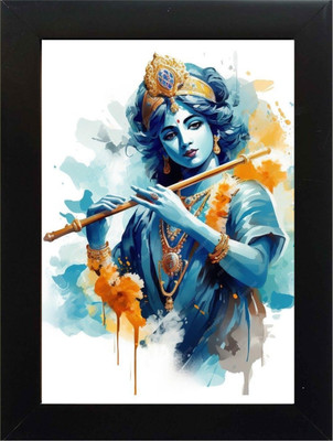 PY Creation Krishna Religious Frame
