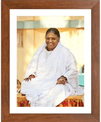 HitechMart Mata Amritanandamayi (Amma) Photo Frame Religious Frame