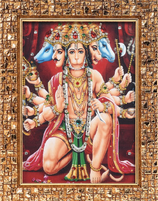 Strotam Lord Panchmukhi Hanuman Religious Frame