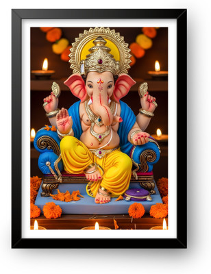 ArtRecall Ganesh photo frame Religious Frame