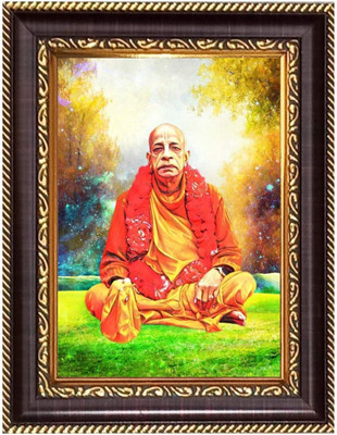 HitechMart Sri Maa LakshmiPhotoframe 6.7x8.7 inches - Religious Desk And Wall Art Religious Frame