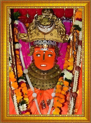 taani creations JEEN MATA JI Religious Frame