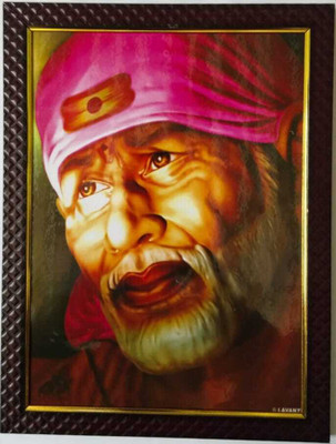 TPT Shirdi Saibaba | Shiridi Sainath | 10x13 Inch Religious Frame
