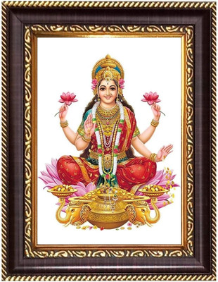 HitechMart Sri GaneshjiPhotoframe 6.7x8.7 inches - Religious Desk And Wall Art Religious Frame