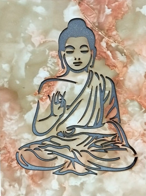 SE Art Creation Lord Buddha Led Light With 90 Cm Cord Length(Assorted Design) Religious Frame