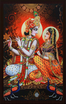 Darsh Craft Radha Krishna Religious Frame