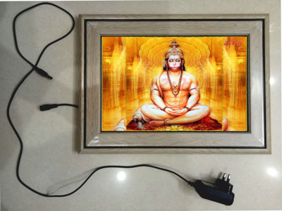ANSHUL INTERNET , HANUMAN JI , LED Religious Frame