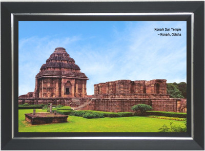 HitechMart Konark Sun Temple Photo Religious Frame