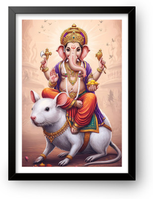 ArtRecall Ganesh photo frame Religious Frame