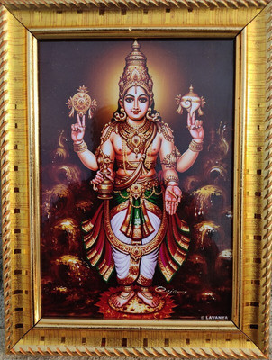 VJ ENTERPRISES Dhanvantari Religious Frame