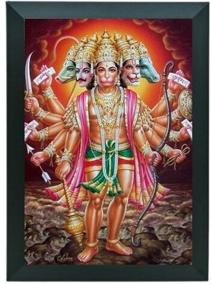 Stuthi Arts Hanuman Ji Religious Frame