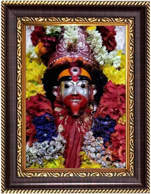 HitechMart Sri Anukul Chandra Thakur Photoframe 6.7x8.7 inches Religious Frame