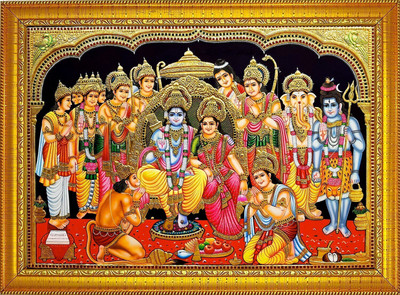 Stuthi Arts RAM DARBAR Religious Frame