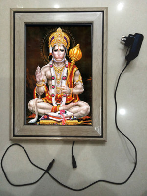 ANSHUL INTERNET , HANUMAN JI , LED Religious Frame